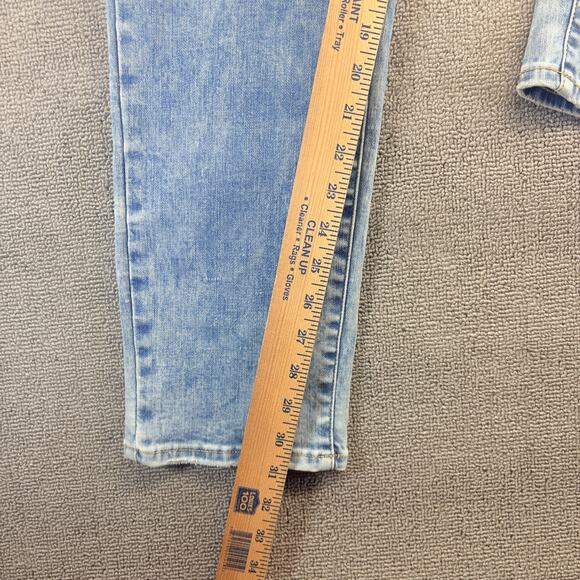 New American Eagle Jeans Men's 36x32 Stone Wash Stretch Skinny Thrashed Grunge - Picture 8 of 11